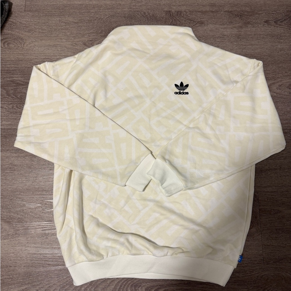 Adidas Women’s Off-White Crewneck Sweater